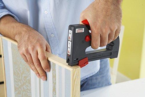 Novus Handtacker J – 16, ABS-Kunststoffgehäuse, Verarbeitung von Fein- bzw. Flachdrahtklammer, Unterlademechanik mit Sicherheitsentriegelung, Express Störungsbeseitigung uvm, 030-0390 - 8