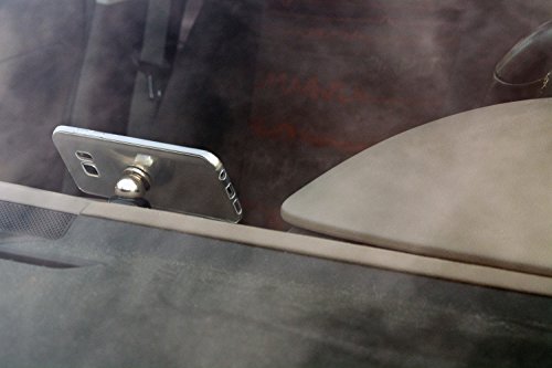 Ideale elegante universal Handyhalterung für Ihr Auto, befestigen Sie Ihr Smartphone, Tablet, Navi mit Hilfe der Magnethalterung auf Ihr Kfz Armaturenbrett. Geeignet für Iphone oder Samsung Galaxy Geräte, sowie Ipad und alle anderen - 7