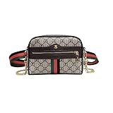 ❤【PERFEKT Größe Hüfttasche】: Gürteltasche hat enough Raum, um alle die benötige Sache ,z.b Handy und Geldbeutel usw. zu nehmen.Damen bauchtasche,mode PU leder crossbody high-capacity schulter brusttasche geschenk.