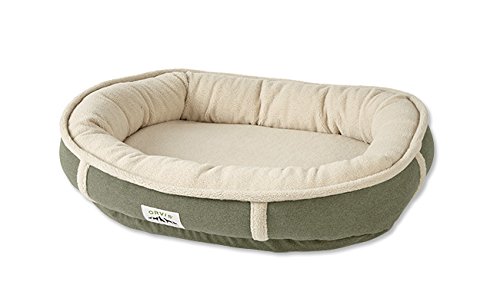 orvis memory foam wraparound dog bed with fleece