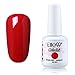 Elite99 Gel Nail Polish Soak Off UV LED Gel Nail Varnish Manicure Lacquer 15ml Red (1343)