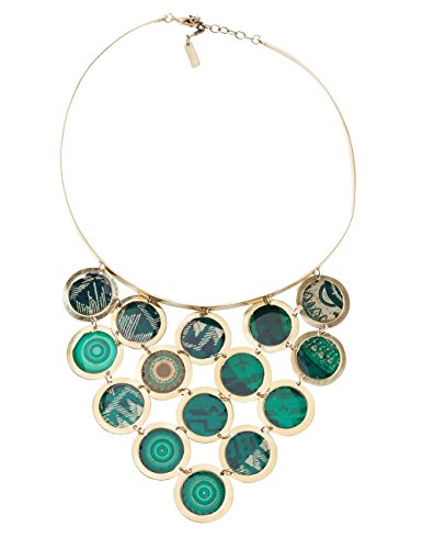 Desigual Damen-Collier Collar Rigido Scotland Versilbert 40 cm - 67G55G04051U