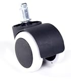 SixBros. Sedia Ufficio Girevole Grigia - Rete 100% Poliestere, Altezza Regolabile, Ruote Per Tappeti, Portata 100 Kg - Modello 1320L/8324