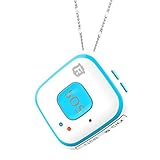 Micro Kinder GPS Tracker Halskette Mini Senioren SOS Alarm,...