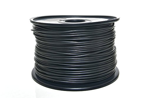 CLP 3D Drucker Filament aus PLA (1 kg) schwarz, Durchmesser: 1,75 mm