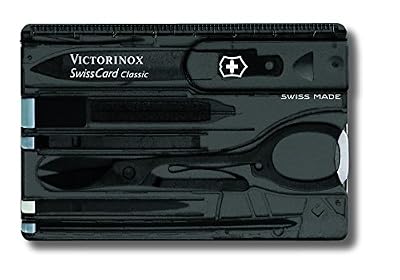 Victorinox SwissCard Onyx transp. in Blister