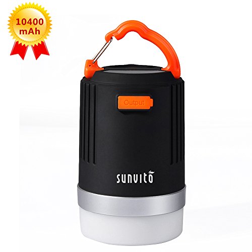 2 Lampade Da Campeggio LED SUBOOS - Con Base Magnetica E Gancio, 6 Batterie AA Incluse - Foto 5