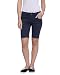 Alibi Navy Blue Cotton Blend Shorts RS.649.00