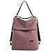 Produktbild COOFIT Damen Schultertasche, Canvas Tasche Damen Handtasche Vintage Rucksack Umhängentasche Anti Diebstahl Tasche für Alltag Büro Schule Ausflug Einkauf