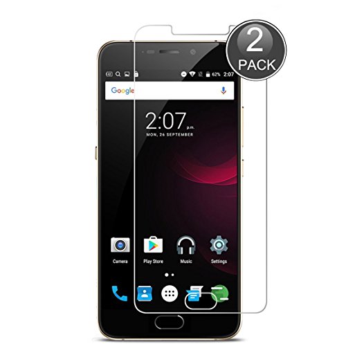 E-Hamii [2-Pack] Umi Plus Displayschutzfolie, 0,26 mm HD Anti-Kratz- und Anti-Fingerabdruck Schutzfolie, 9H gehärtetes Glas Schutzabdeckung, Besserer Schutz (Hinweis: Nicht Volldeckung)