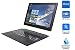 Produktbild Lenovo Miix 720 Schutzfolie, KuGi Lenovo Miix 720 panzerglas folie – [2 pack] 6H Härte HD klar weich PET Displayschutzfolie für Lenovo Miix 720 tablet.