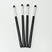 Silver 4 Pcs Eyeshadow Blending Pencil Bursh Set Eye Makeup Cosmetic Tool New S