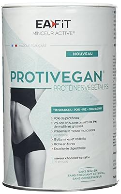 EAFIT Protivegan Protéine Chocolat Noisette 450 g