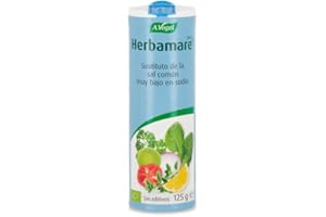 A.Vogel Herbamare Diet | Sal sin Sodio con Cloruro de Potasio | Plantas y Hortalizas BIO | Ideal para Dietas Bajas en Sodio | Sazón Natural | 125 gramos