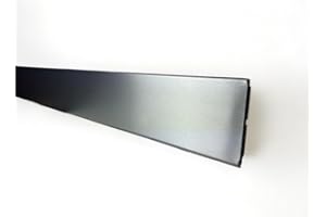 Lo spazio in costruzione ALFREDO CALANDRELLI Zoccolatura per cucina 2 metri 10 h, zoccolo, zoccolatura, ottima per la cucina, resistente colore Inox LUNGHEZZA 2 METRI