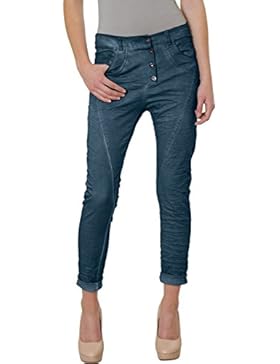 CASPAR KHS014 Damen Vintage Boyfriend Hose