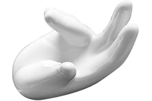 SHESSTILL Weiß 6/12 Loch Ocarina Collector Keramik Handständer Basis für Musikliebhaber Holzblasinstrumente Ersatzteile Zubehör