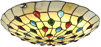 BOXOMIYA® Mediterranean Style Ceiling Lamp, 50 Cm Children's Garden Lighting ( Light Source Color : White , Voltage : 220-240V )