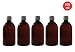 Produktbild 5x 500ml PET Leerflasche für E-Liquid Shisha-Liquids, Base Kosmetika uvm.