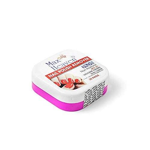 Max Heaven Nail Polish Remover Pads Non Acetone Pink (30 Pads) RS.49 (84.00% Off) - Amazon Max Heaven Nail Polish Remover Pads Non Acetone Pink (30 Pads) RS.49 (84.00% Off) - Amazon