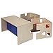 Babybay Varnished Babycube Table/Bench, Natural