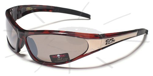 Preisvergleich Produktbild elegante BIKER ® Sportbrille / Skibrille / Sonnenbrille BK01 NEU braun / gold