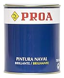 Alta resistencia al rayado Proa. PINTURA SINTÉTICA NAVAL, Azul Piscinas. 750 ML