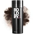 BOLDIFY Hair Fibres for Thinning Hair (DARK BROWN) - 56g Bottle - Undetectable & Natural Hair Filler Instantly Conceals Hair Loss - Hair Powder Thickener, Topper for Fine Hair for Women & Men