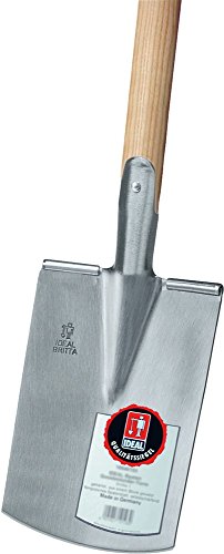 Preisvergleich Produktbild Ideal Spaten ''BRITTA'' mit Tritt, Eschen-Knopfstiel