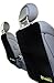 Kick Mats By Bekoru Travel-Premium Large Car Seat Back Protectors (2 Pack) -Fits Most Vehicles -Simple Installation -Top Quality-Protect Your Investment Now!