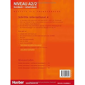 Schritte international. Kursbuch-Arbeitsbuch. Per le Scuole superiori: 4