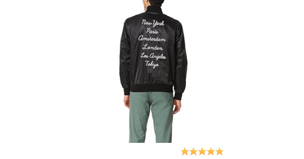 obey satin jacket