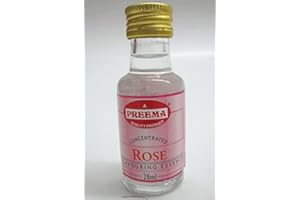 Rose Food Flavouring Essence Preema 28ml Bottle
