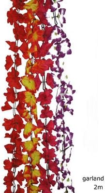 2 m flower garland to decorate Hawaiian Festival
