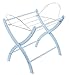 Izziwotnot Wicker Moses Basket Stand (Blue)