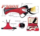  ELECTROCOUP F3005 Reacondicionada Kit Completo Tijeras de Podar Eléctricas