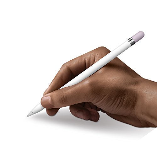 [3 Stück] FRTMA für Apple Bleistift Kappe/Apple Bleistift Kappe Halter/Lightning Kabel Adapter Leine für iPad Pro Bleistift (Lavendel) - 2