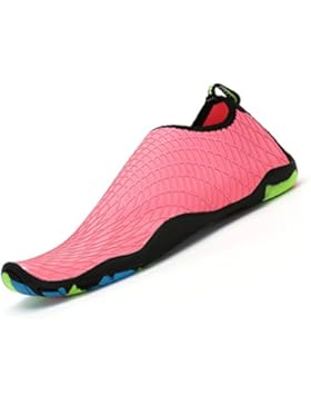 SAGUARO Badeschuhe Wasserschuhe Schwimmschuhe Strandschuhe Aquaschuhe für Damen Herren Kinder