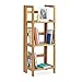 Produktbild Relaxdays Klappregal Holz, Bambusregal 3 Fächer, klappbar, HxBxT: 95 x 36 x 30 cm, Dekoregal, Standregal faltbar, natur