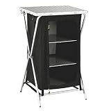 Outwell Domingo - mesas de Camping (Aluminio, Aluminio, Aluminio, Negro)