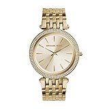 Michael Kors - Solo tempo con cassa in acciaio e cristalli e bracciale in acciaio per Donna