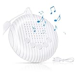 Uraqt White Noise Machine, 10 Soothing Nature Sounds Therapy Portable Sleep Sound Machine, Mini Sound Machine For Baby Kids Adults, Usb Rechargeable Baby Sleep Machine With 3 Timer Memory Functions