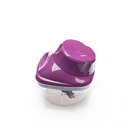 baekka Zwiebelhæxe - Zwiebelschneider lila, Zwiebeln schneiden ohne Tränen, Zwiebelhacker,