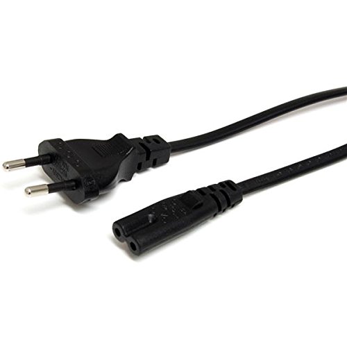 StarTech Standard Eurostecker auf IEC320 C7 Stromkabel für Laptop/Notebook (1 m)