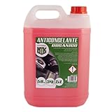 50% / - 34ºC Motorkit MOT3541 Anticongelante Orgánico, Rosa, 5 Litros