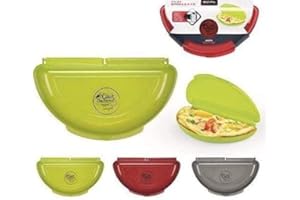 CUISY. Lot de 4 Cuits Omelette Spécial Micro-ondes Original et Pratique ! (Assorties)