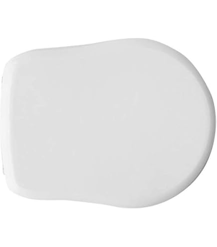 Hydrohome Copriwater In Plastica Termoindurente, Compatibile Con FLO KERASAN, Bianco, MADE IN ITALY, Chiusura Classica - 5