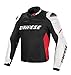 Produktbild Dainese Racing D1 Leder Motorradjacke, Schwarz/Weiß/Rot, Größe 48