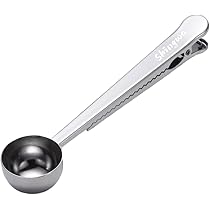 Cuillère Doseuse à Café En Acier Inoxydable Avec Long Manche - Set De 2 Cuillere Doseuse Pour Cafe Moulu The En Vrac Lait Infuse Et Poudre