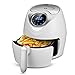 Produktbild L&AIR FRYER Luft Fritteuse Haushalt Smart Touchscreen Elektrische Fritteuse No Fume Große Kapazität Fries Maschine-SCHWARZ,White